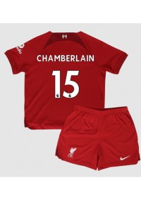 Liverpool Chamberlain #15 Babytruitje Thuis tenue Kind 2022-23 Korte Mouw (+ Korte broeken)